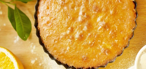 Апельсиновый пирог с имбирем