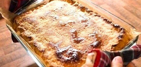 Закусочный пирог с рыбой