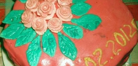 Торт на день Валентина для любимого