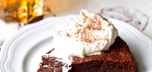 Шоколадный пирог с виски