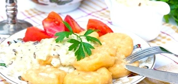 Картофельные ньоккетти с паприкой и мускатным орехом