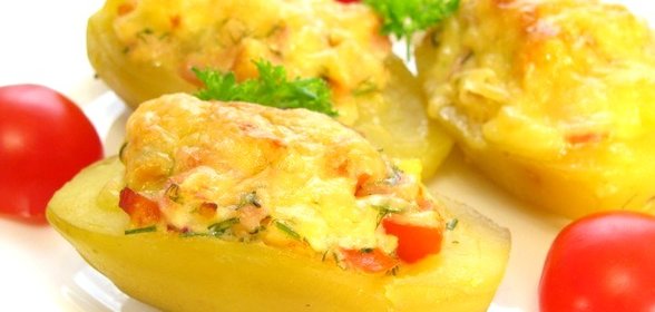 Фаршированный картофель