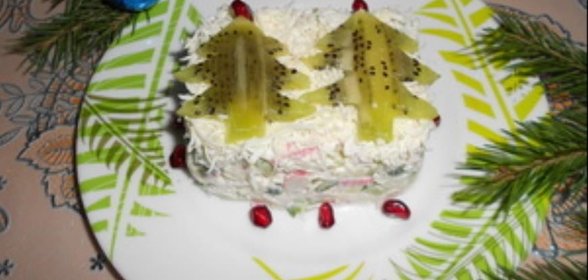 Салат Елочка