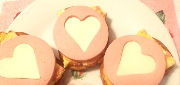 Бутерброд Сердечко