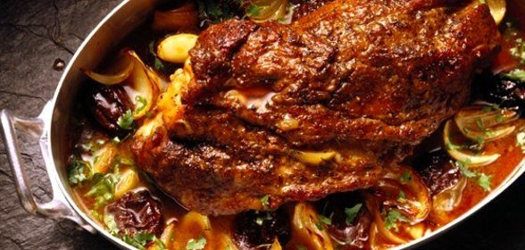 Грудинка с цимесом