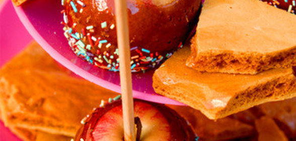 Яблоки в карамели