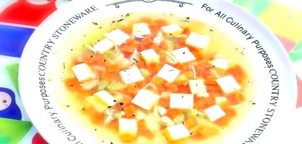 Бульон с омлетом