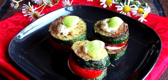 Жареные цукини