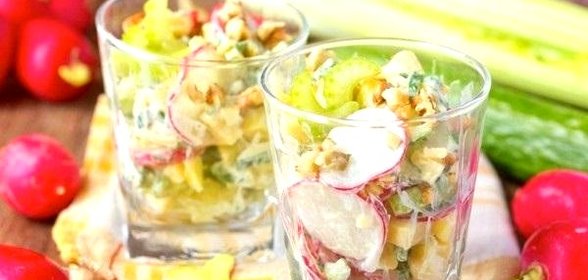 Овощной салат Весенний