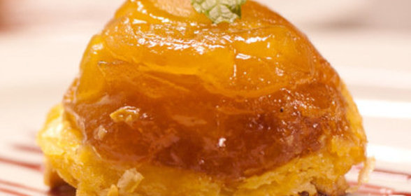 Яблочный флан