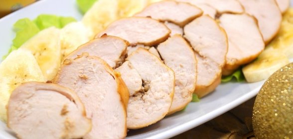 Куриная пастрома с мёдом и горчицей