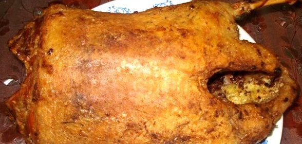 Утка запеченная