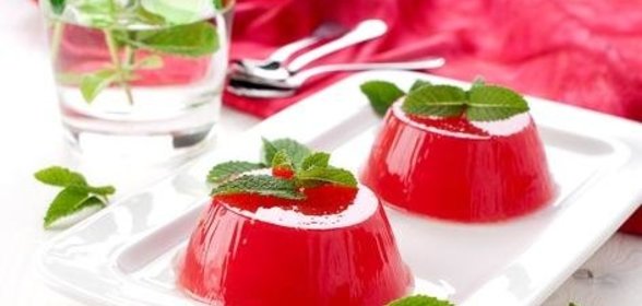 Арбузное желе