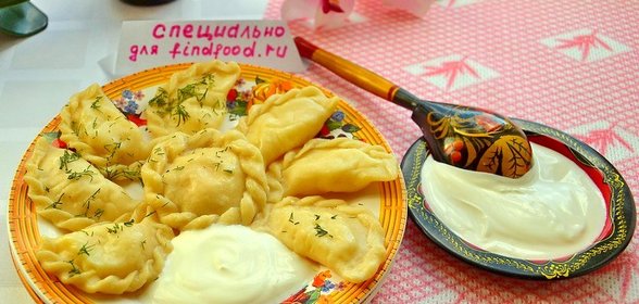 Вареники с картофельным пюре