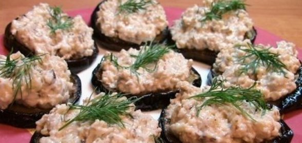 Баклажаны с грецким орехом
