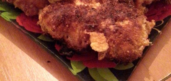 Жареный сыр в панцире