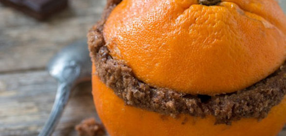 Шоколадный пирог в апельсинах