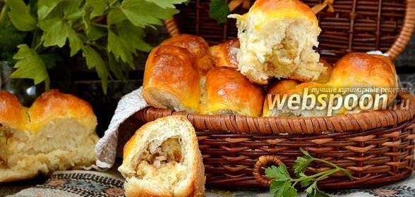 Пирожки с гречкой и картофелем