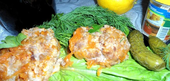 Котлеты на пару с подливой