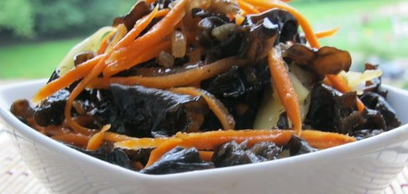 Салат из грибов муэр