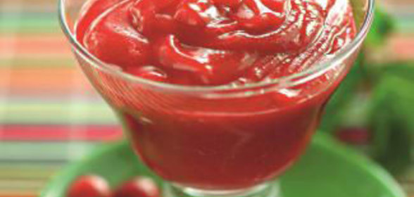 Клюквенный мусс с агаром