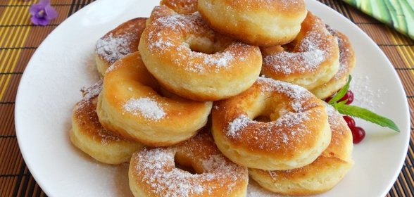 Пончики из плавленного сыра