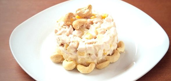 Cалат свежий с курицей