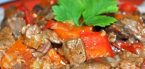 Рагу из баранины с овощами