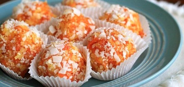 Морковные конфеты