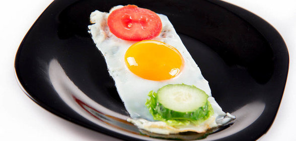 Яичница «Светофор»