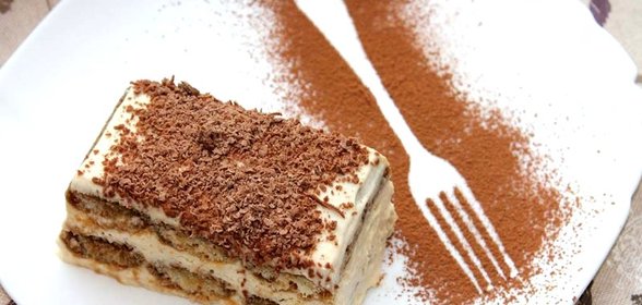 Тирамису из готовых бисквитных коржей