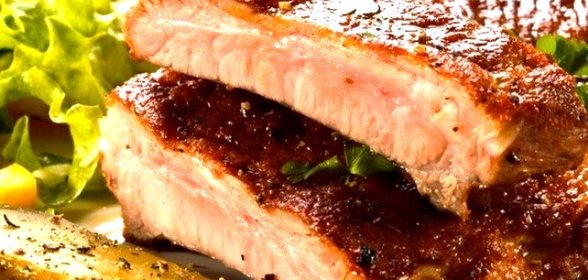 Ребрышки в коптильне