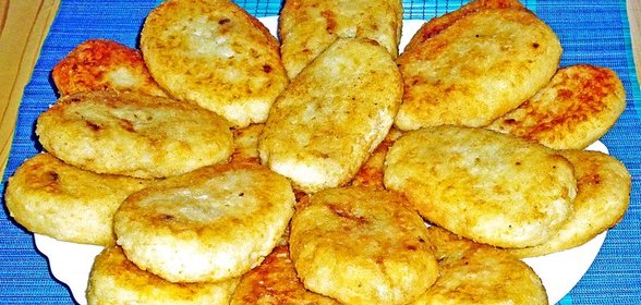 Зразы из риса с печёнкой