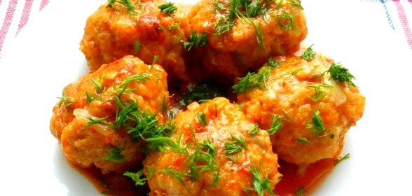 Паровые тефтели в мультиварке