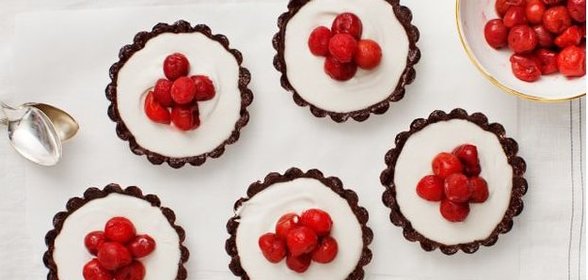 Тарталетки с вишней