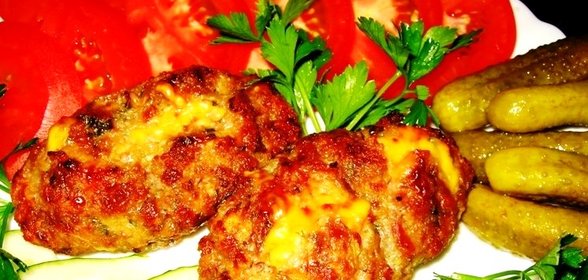 Зразы с сыром в духовке