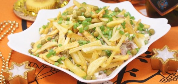 Салат «Вьюга»