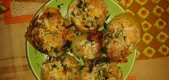 Яичница с помидорами в перце