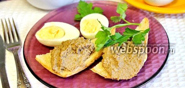 Паштет из говяжьей печени