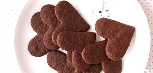 Сладкие шоколадные сердечки