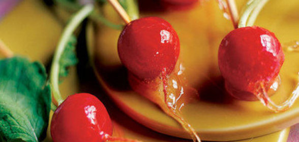 Редис в карамели