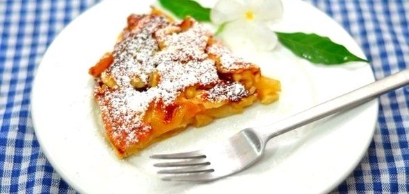 Немецкий яблочный панкейк