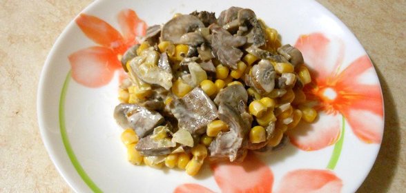 Салат Дамский сердцеед