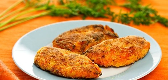 Котлеты из моркови постные