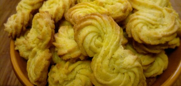 Печенье из поленты