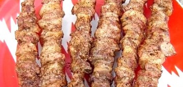 Классический шашлык из баранины
