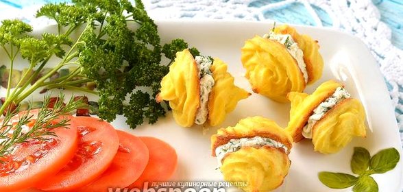 Закусочные пирожные из цветной капусты