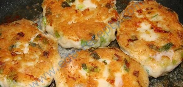 Котлеты из щуки с салом