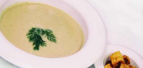 Крем-суп из вешенок