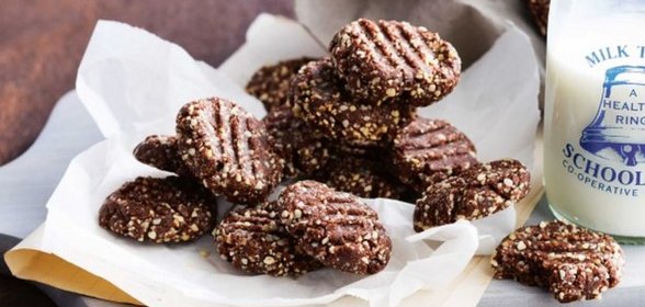 Шоколадное печенье без муки